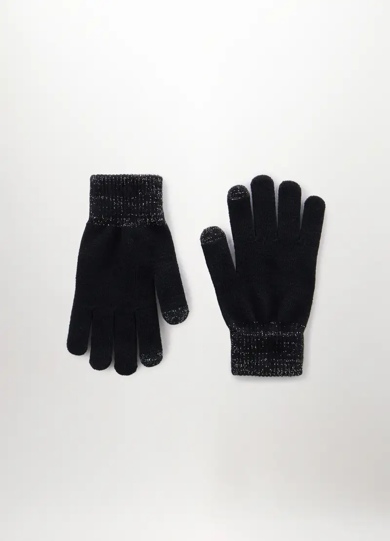 Upim Guanti Donna Nero 3756131