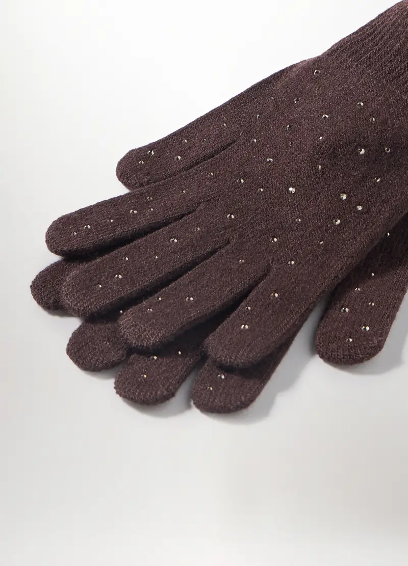 Upim Guanti Donna Marrone 3756133 miniatura 2