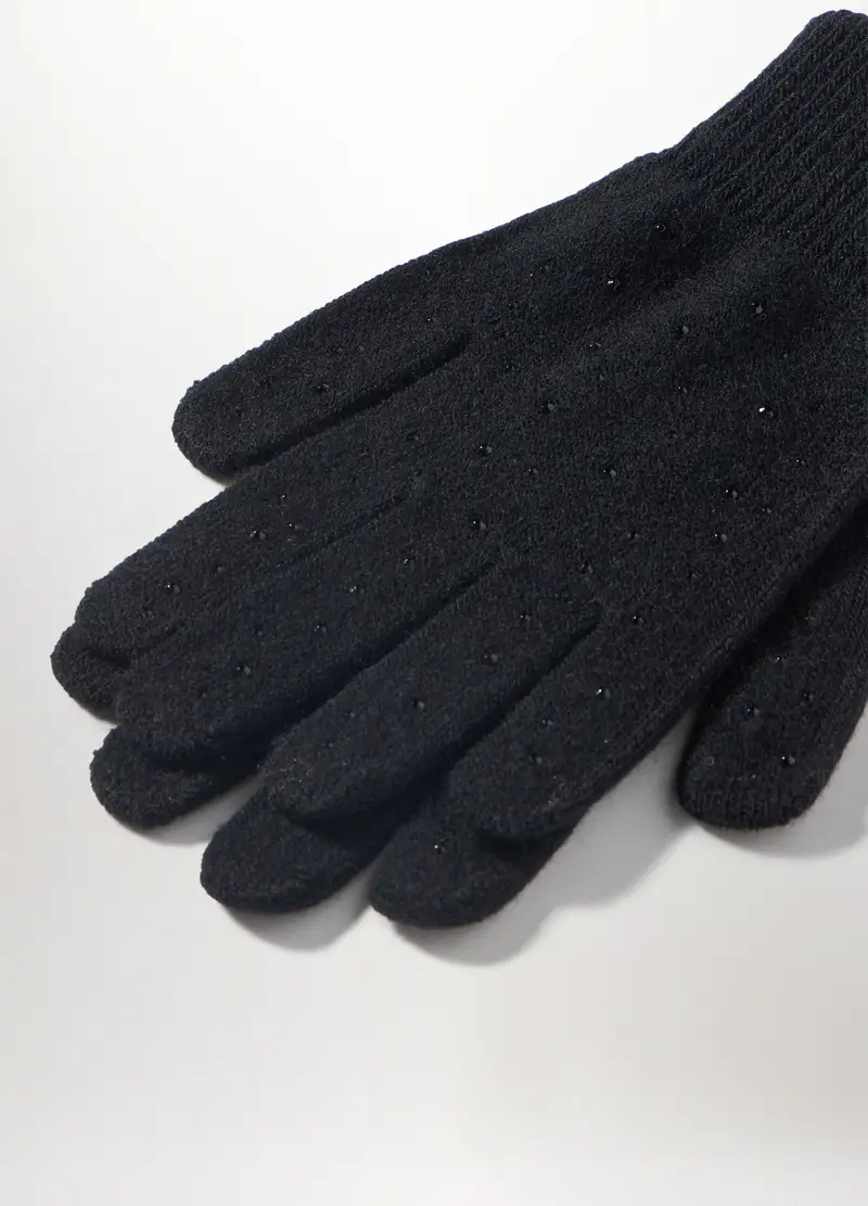 Upim Guanti Donna Nero 3756134 miniatura 2