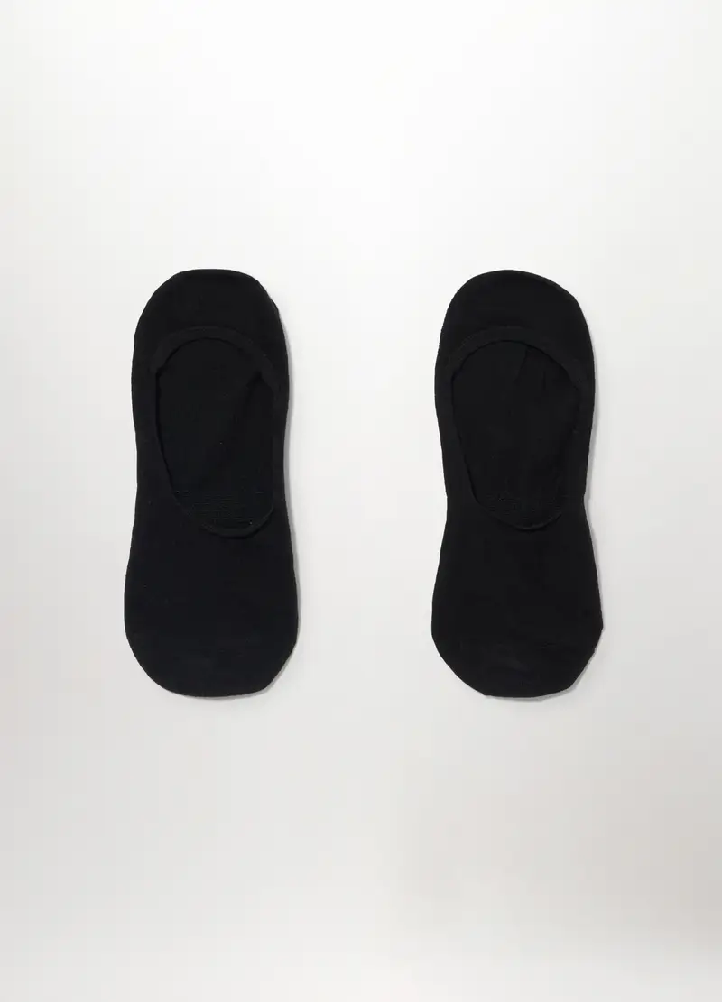 UPIM HB, 3 Pack Fantasmini In Misto Cotone Uomo, Nero, Taglia: 38-42