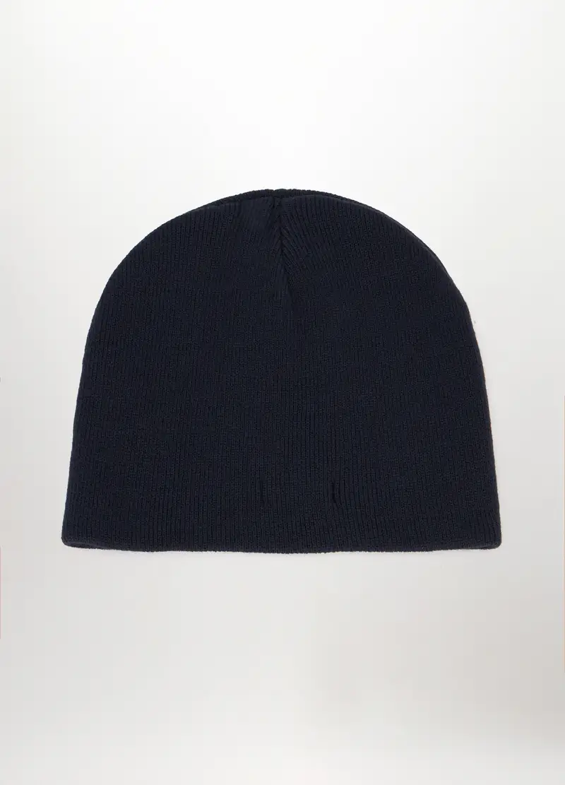 Berretto In Maglia Uomo, Blu scuro miniatura 2