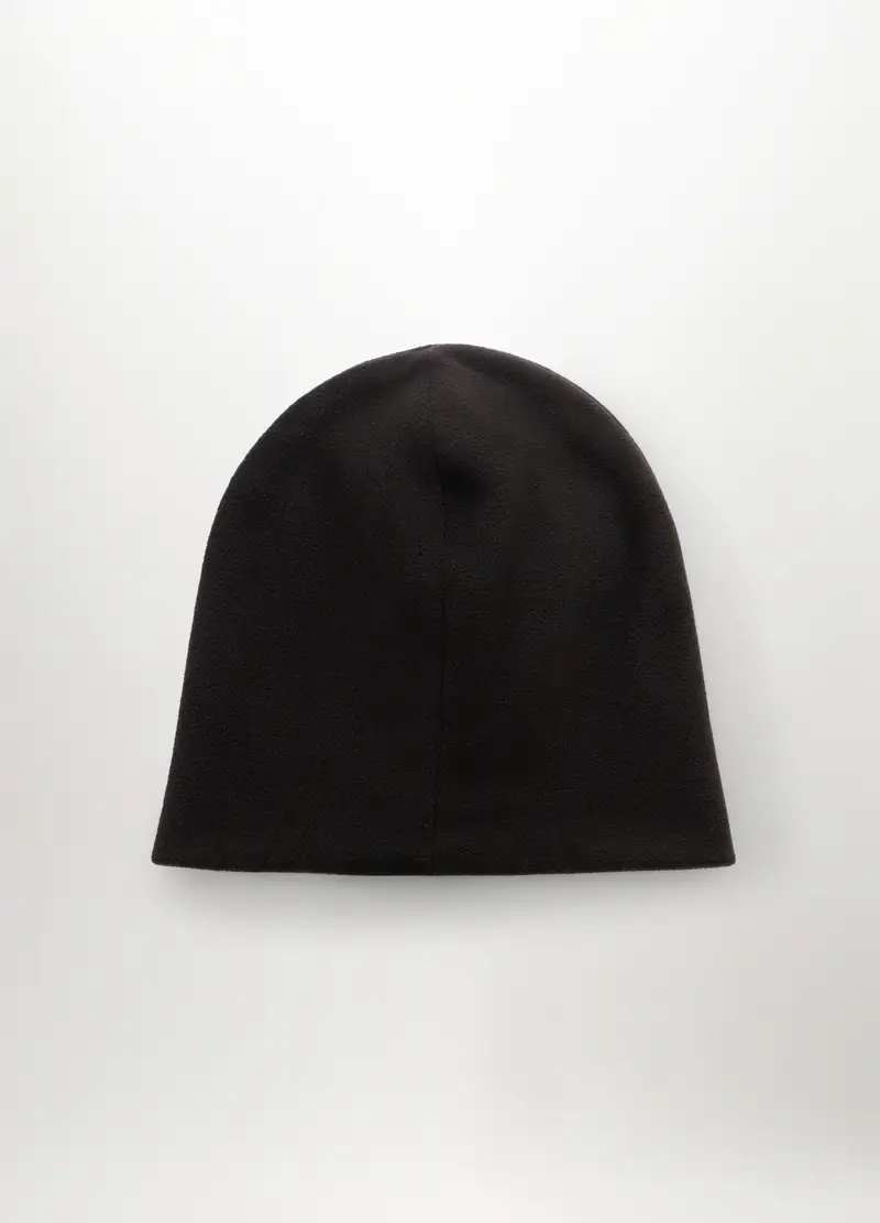 Berretto In Pile Con Logo Uomo, Nero miniatura 2
