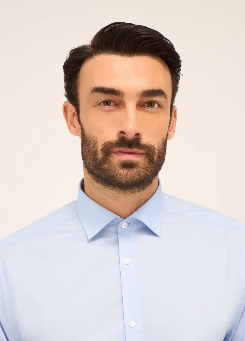 UPIM HB, Camicia Regular Fit In Misto Cotone Uomo, Azzurro celeste, Taglia: S miniatura 2