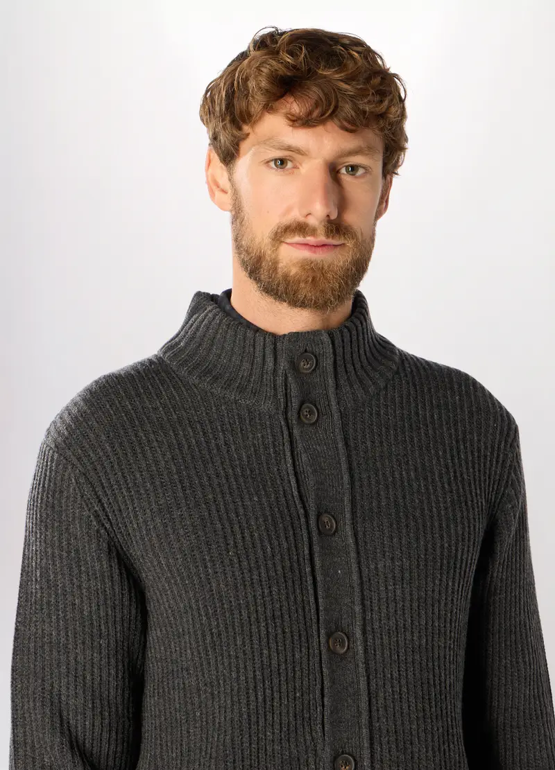 UPIM HB Cardigan Uomo Grigio 4255042 miniatura 3