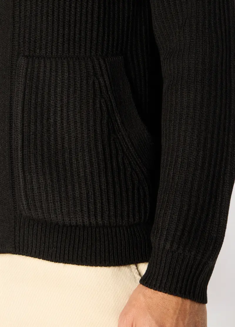 UPIM HB Cardigan Uomo Nero 4255041 miniatura 3