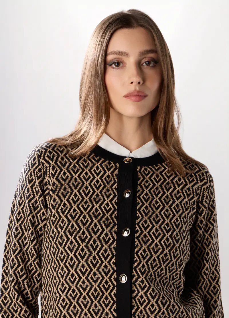 UPIM HB Cardigan Donna Beige 4287706 miniatura 3