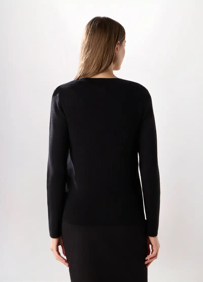 UPIM HB Cardigan Donna Nero 2474564 miniatura 2