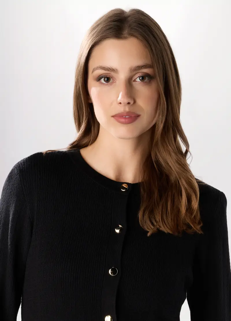 UPIM HB Cardigan Donna Nero 2474564 miniatura 3