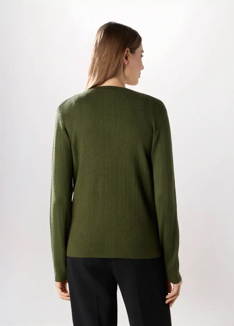 UPIM HB Cardigan Donna Verde 2474565 miniatura 2
