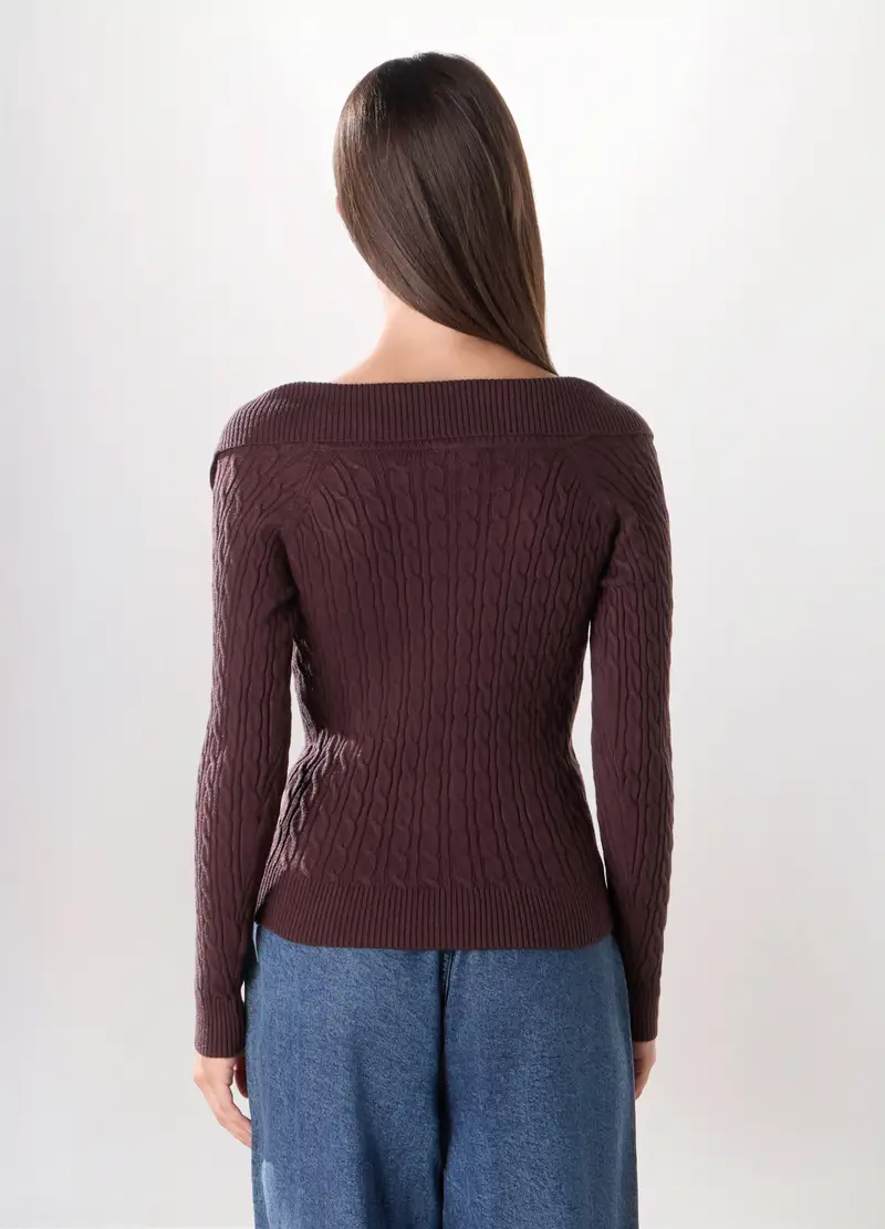 UPIM HB Cardigan Donna Marrone 4252883 miniatura 2