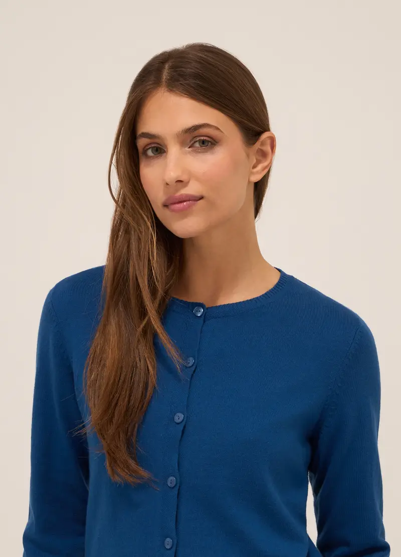 UPIM HB Cardigan Donna Blu 971203 miniatura 2