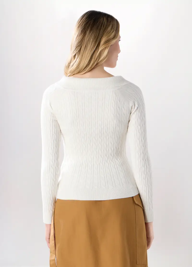 UPIM HB Cardigan Donna Bianco 4288022 miniatura 2