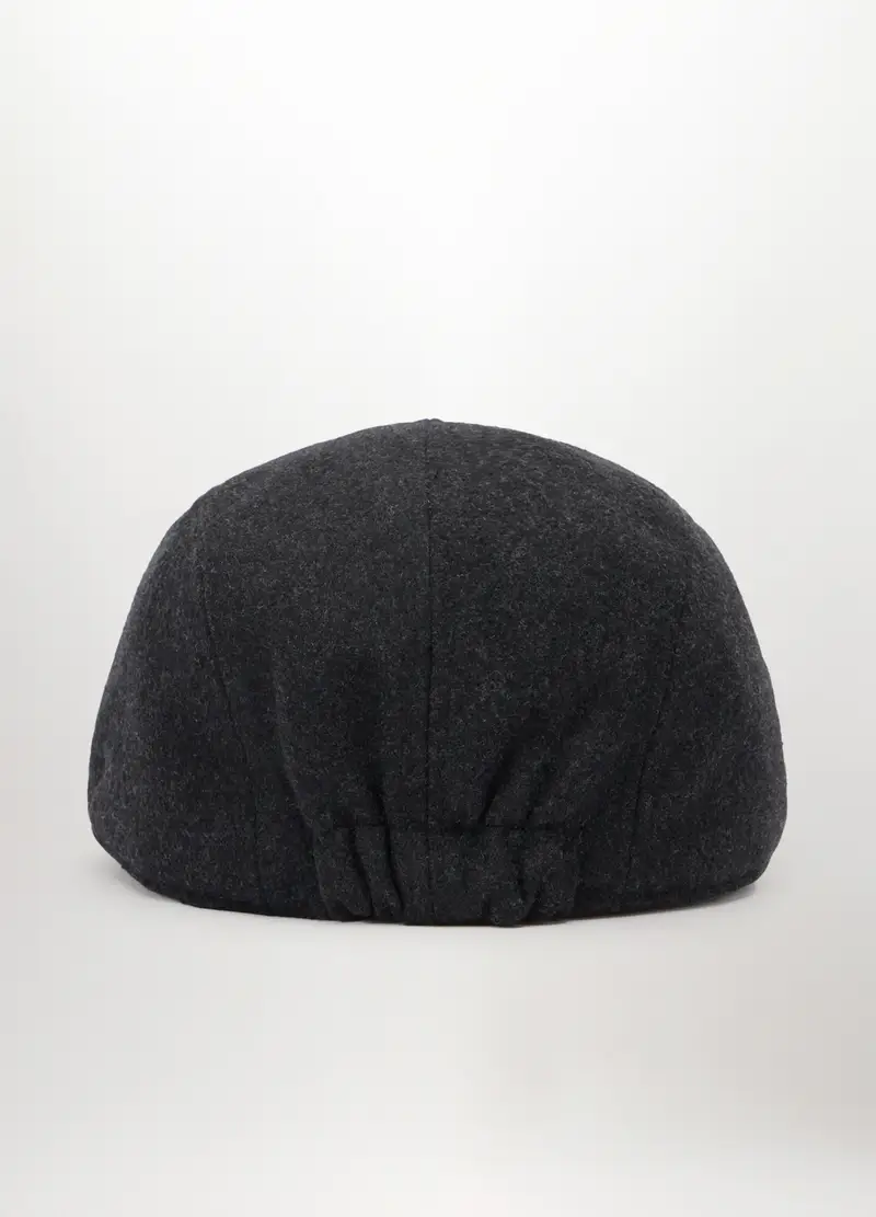 Coppola Tinta Unita Uomo, Grigio scuro miniatura 2