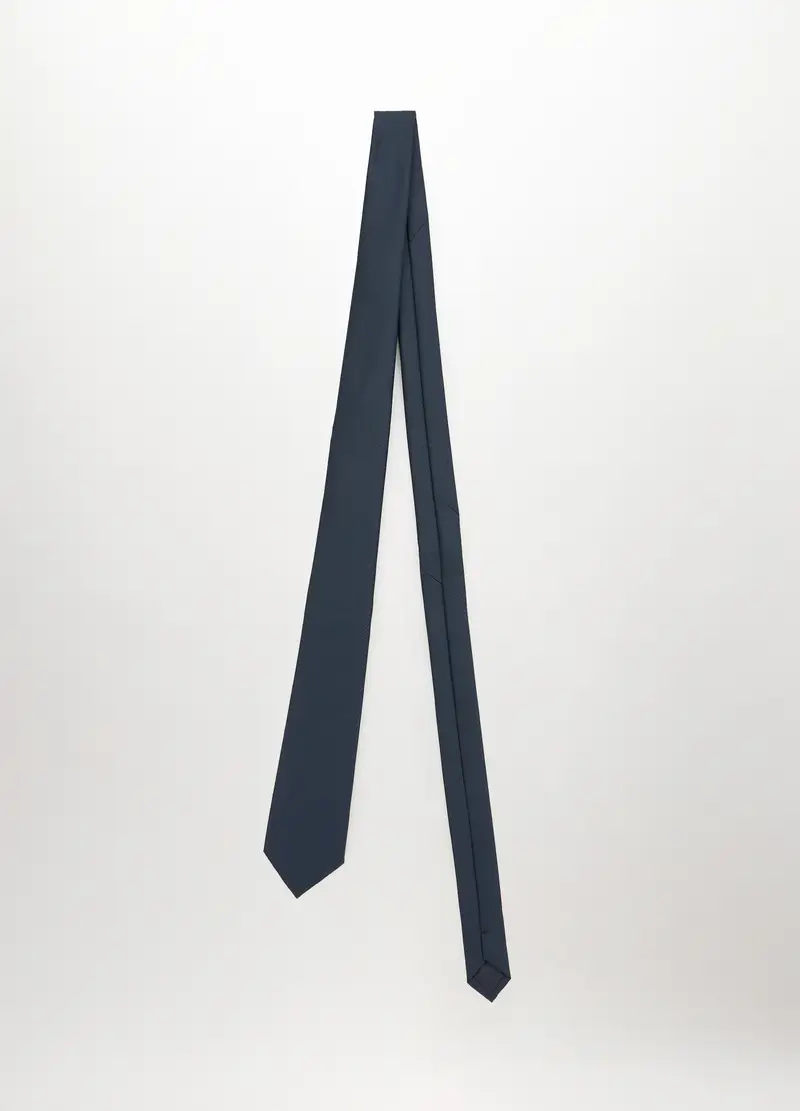 UPIM HB, Cravatta Regular Con Texture Uomo, Blu scuro, Taglia: ONE SIZE