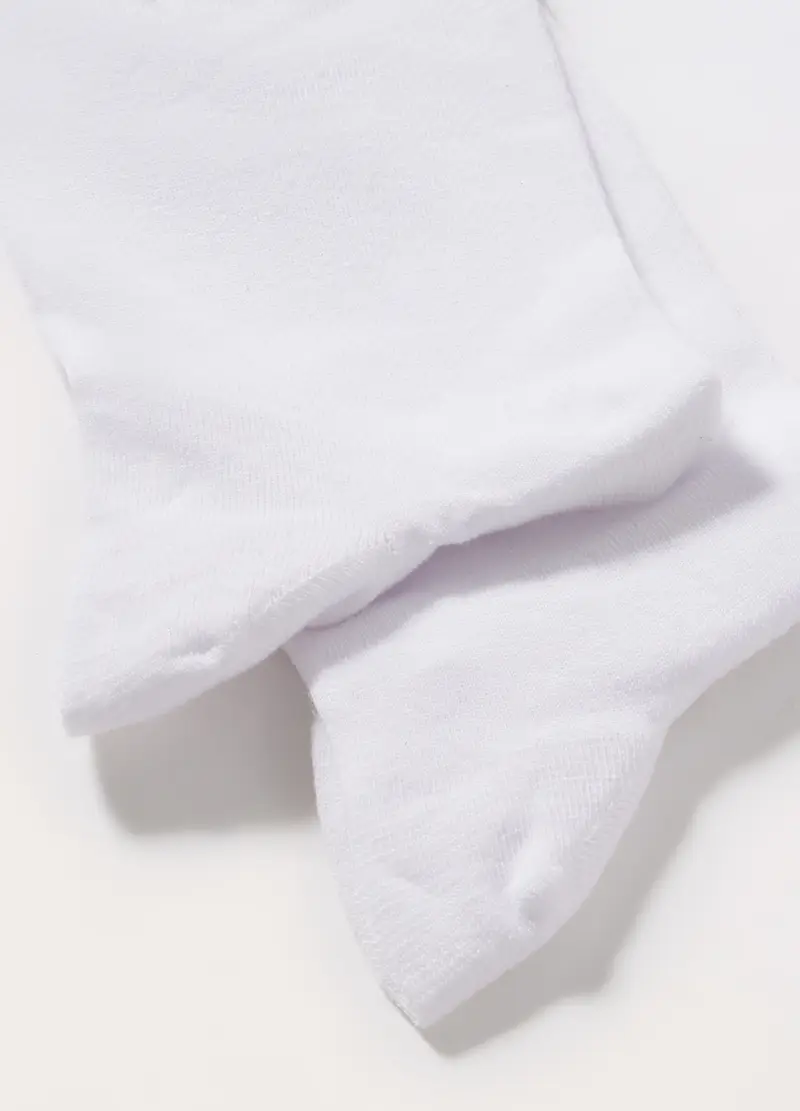 Fantasmini In Cotone Stretch Uomo, Bianco miniatura 2