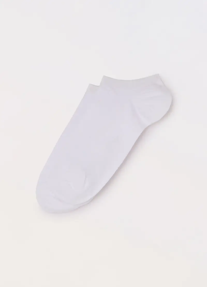 Fantasmini In Cotone Stretch Uomo, Bianco