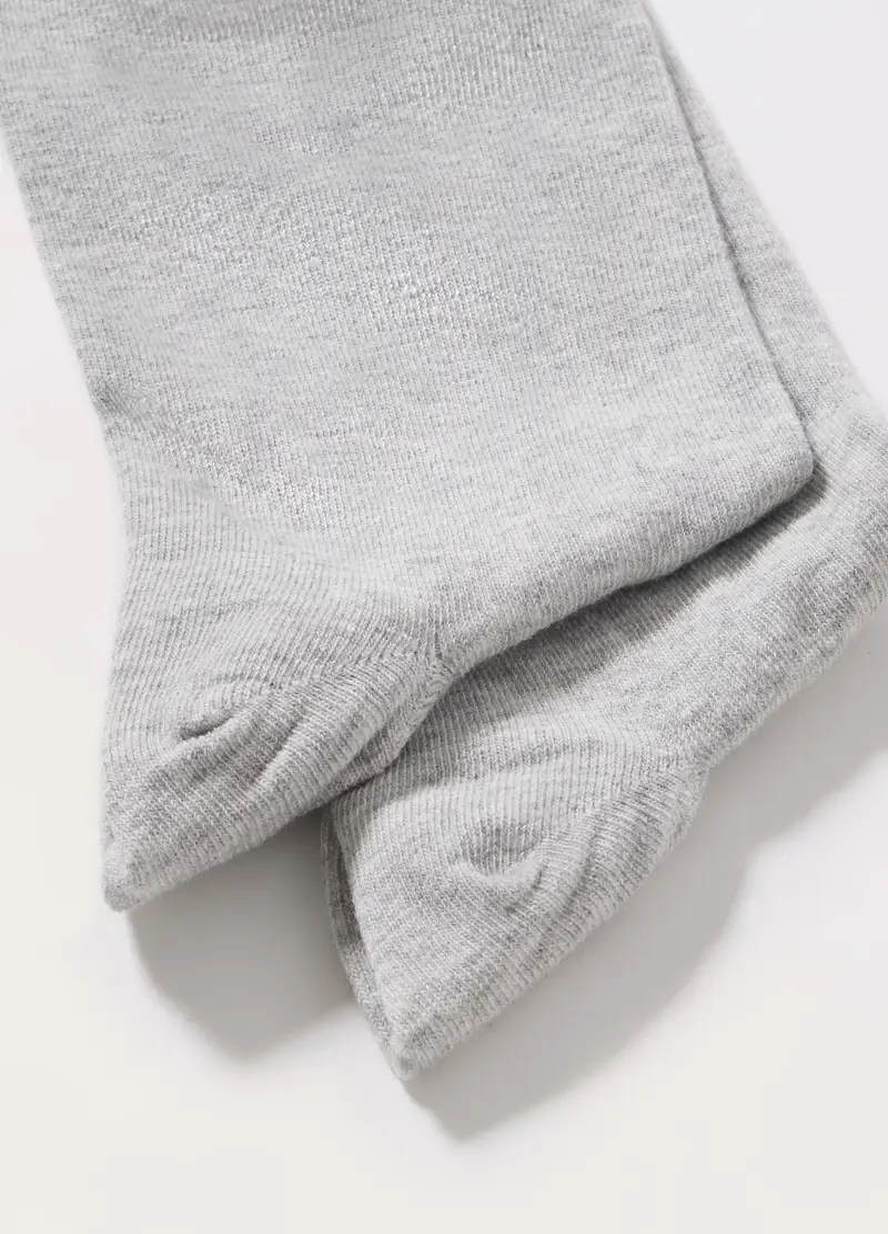 Fantasmini In Cotone Stretch Uomo, Grigio melange miniatura 2