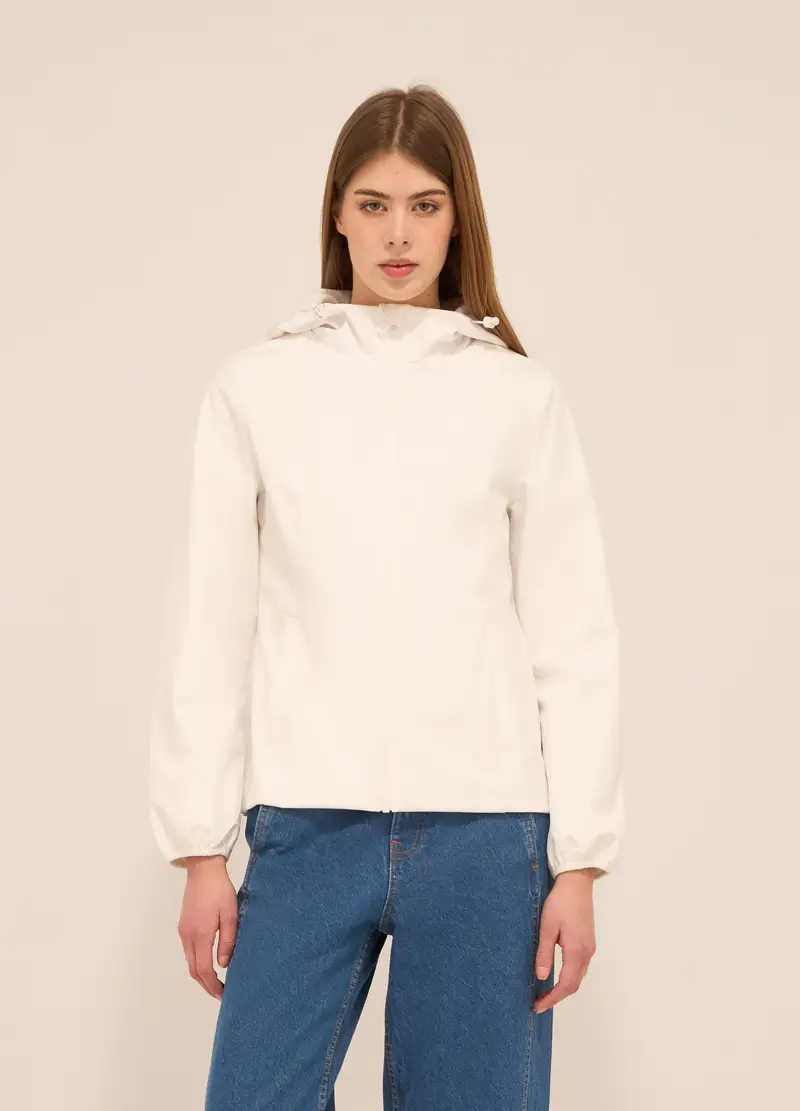 UPIM HB, Giacca A Vento Donna, Bianco gesso, Taglia: S