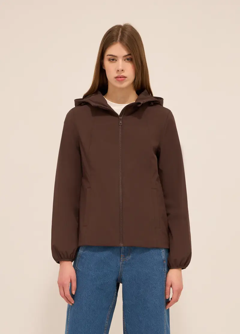 UPIM HB, Giacca A Vento Donna, Marrone cioccolato, Taglia: S