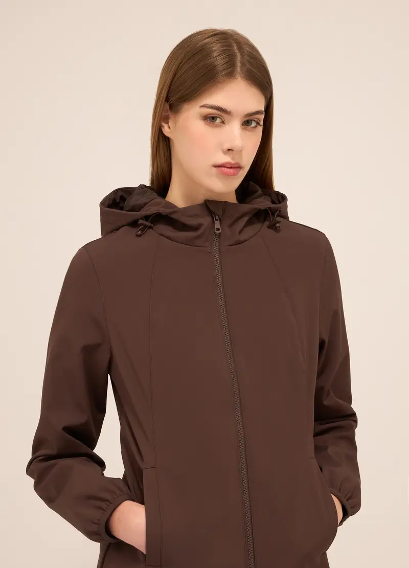 UPIM HB, Giacca A Vento Donna, Marrone cioccolato, Taglia: S miniatura 2