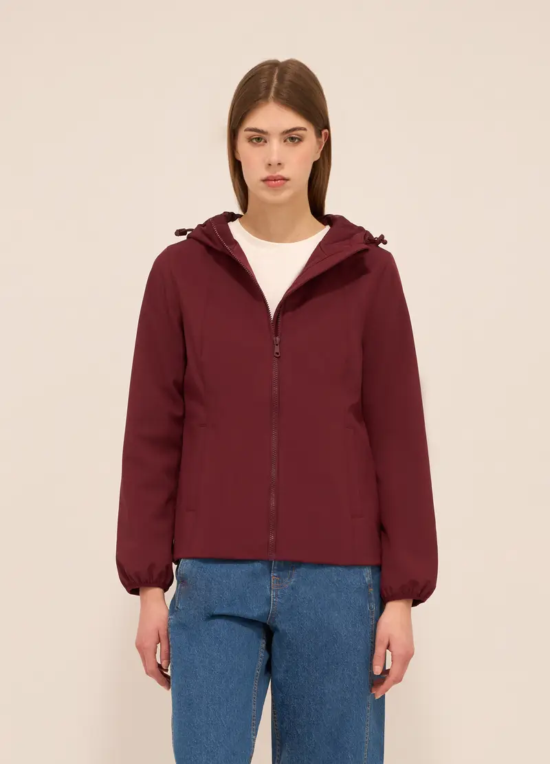 Giacca A Vento Donna, Rosso scuro