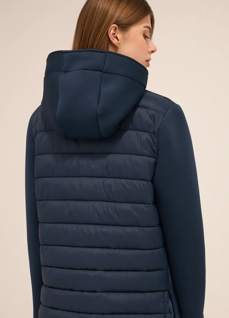 UPIM HB, Giacca In Neoprene Donna, Blu scuro, Taglia: XS miniatura 2