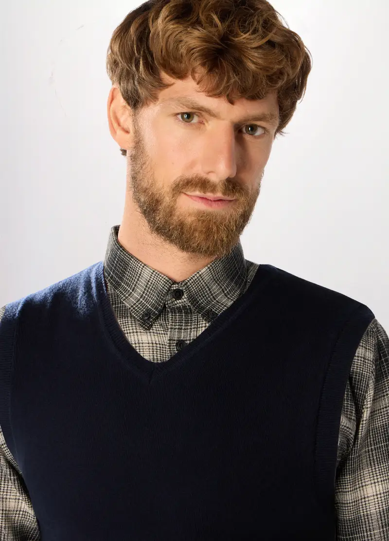 UPIM HB Gilet Uomo Blu 4254877 miniatura 3