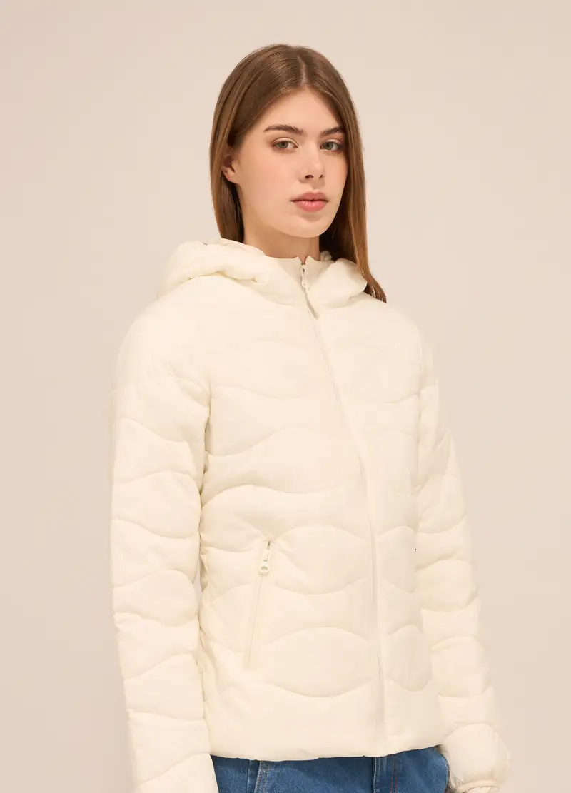 UPIM HB, Giubbino Imbottito Donna, Bianco panna, Taglia: XS miniatura 2