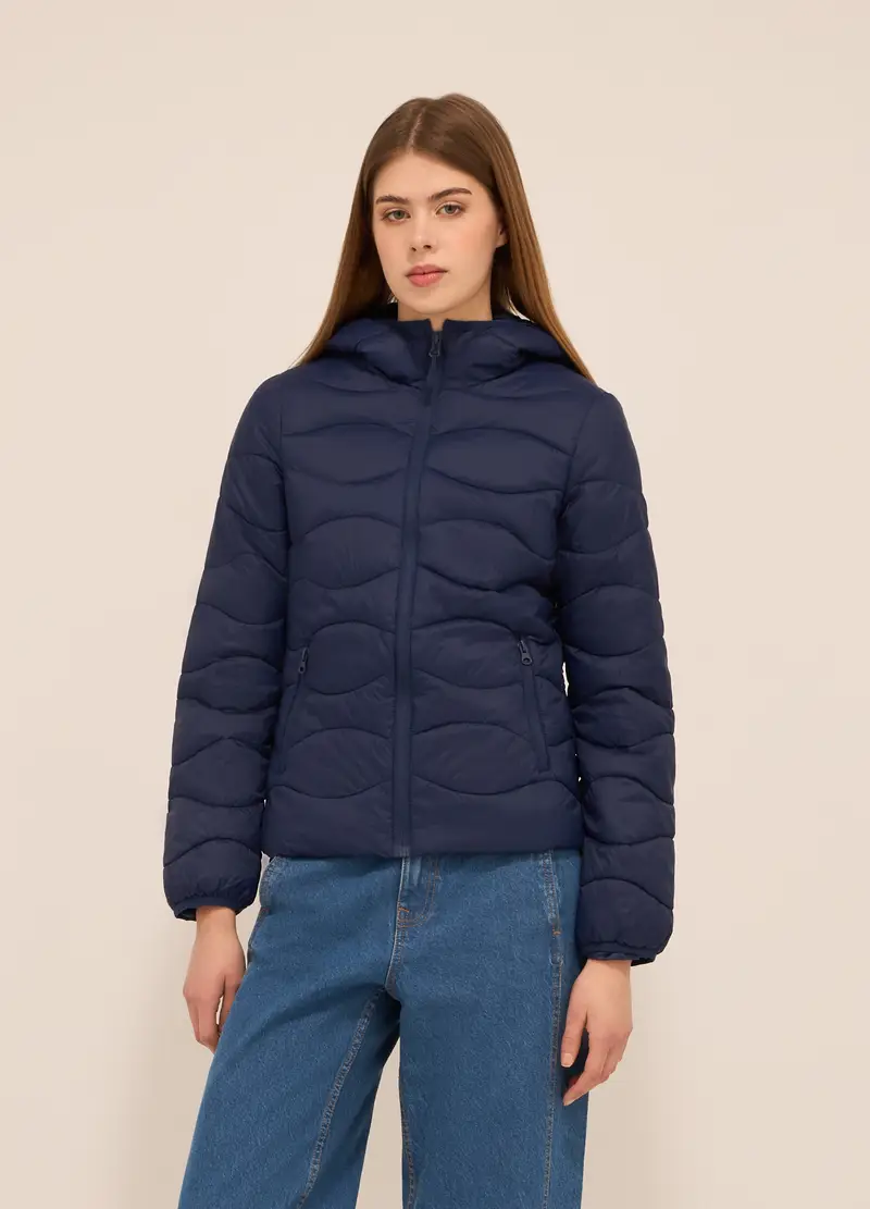 UPIM HB, Giubbino Imbottito Donna, Blu Bluette, Taglia: XS