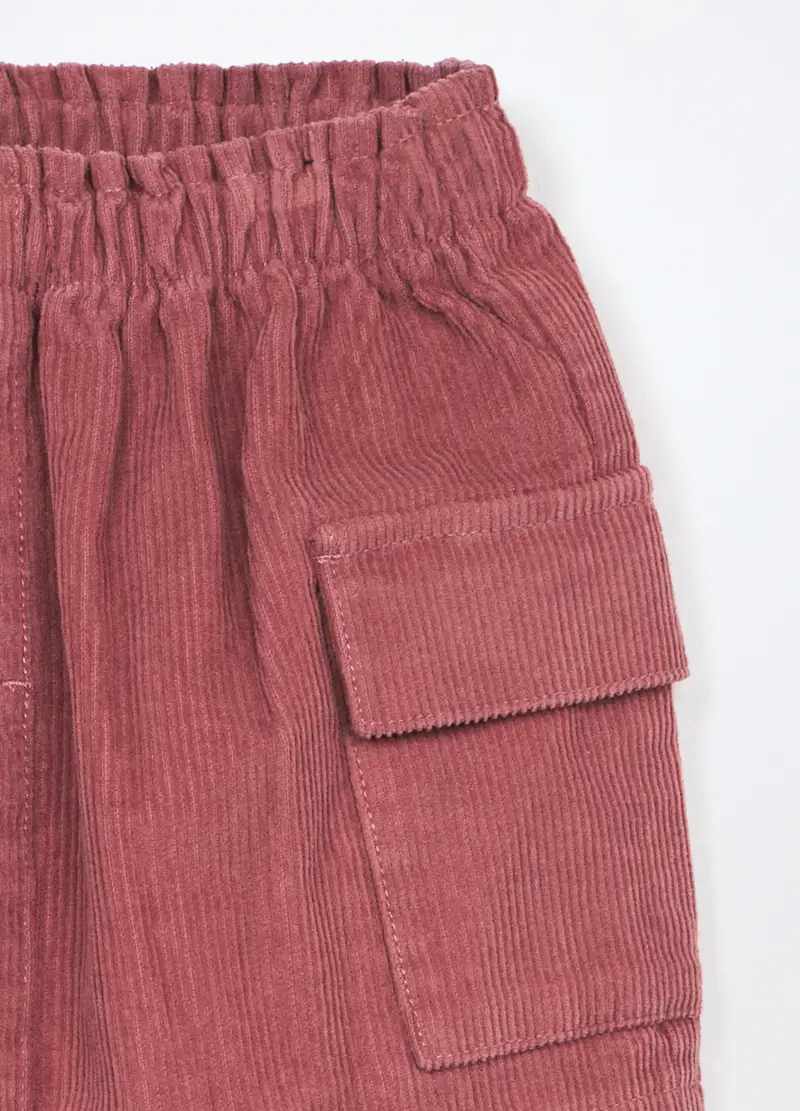 , Gonna In Costina Di Velluto Neonata, Bambina, Blu scuro miniatura 3