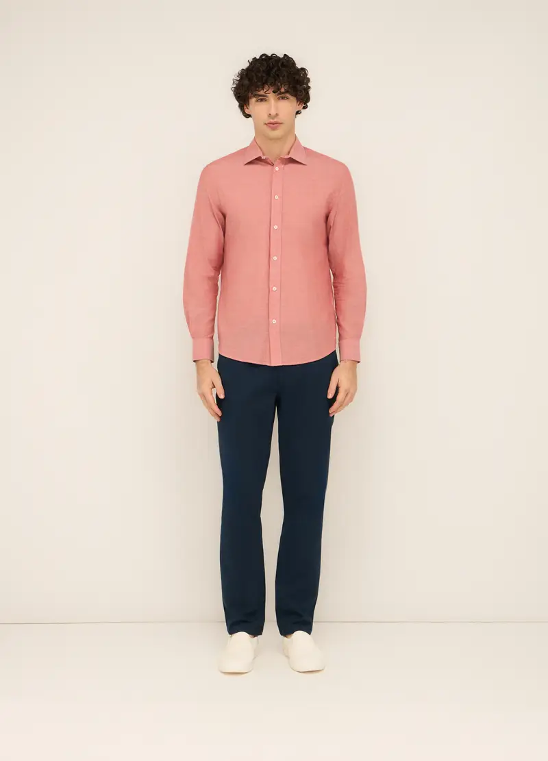 Jeans In Cotone Stretch Uomo, Blu scuro