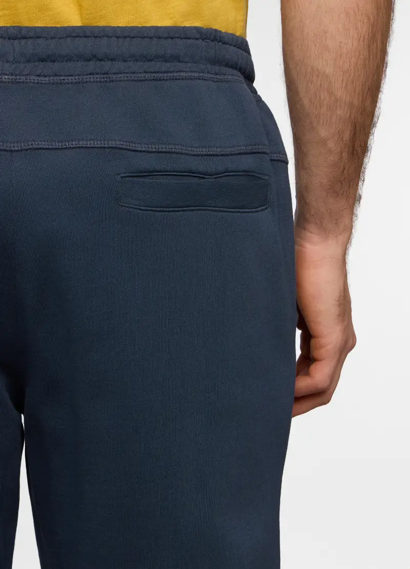 Jogger Regular Fit In Cotone Uomo, Blu petrolio miniatura 3