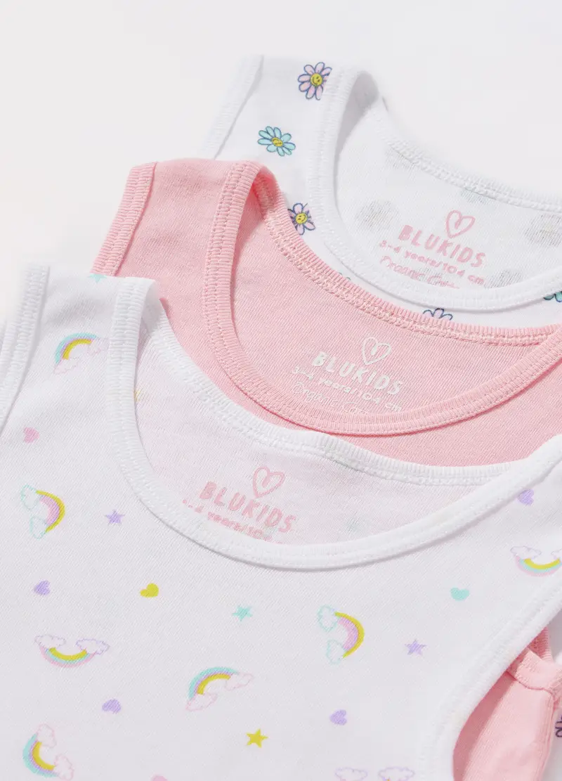 UPIM HB Canotte Bambina Bianco 3106719 miniatura 2