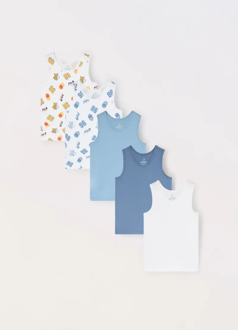 UPIM HB Canotte Bambino Bianco 970920