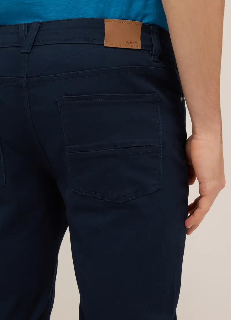 UPIM HB, Pantalone 5 Tasche In Twill Misto Cotone Uomo, Blu scuro, Taglia: 44 miniatura 2