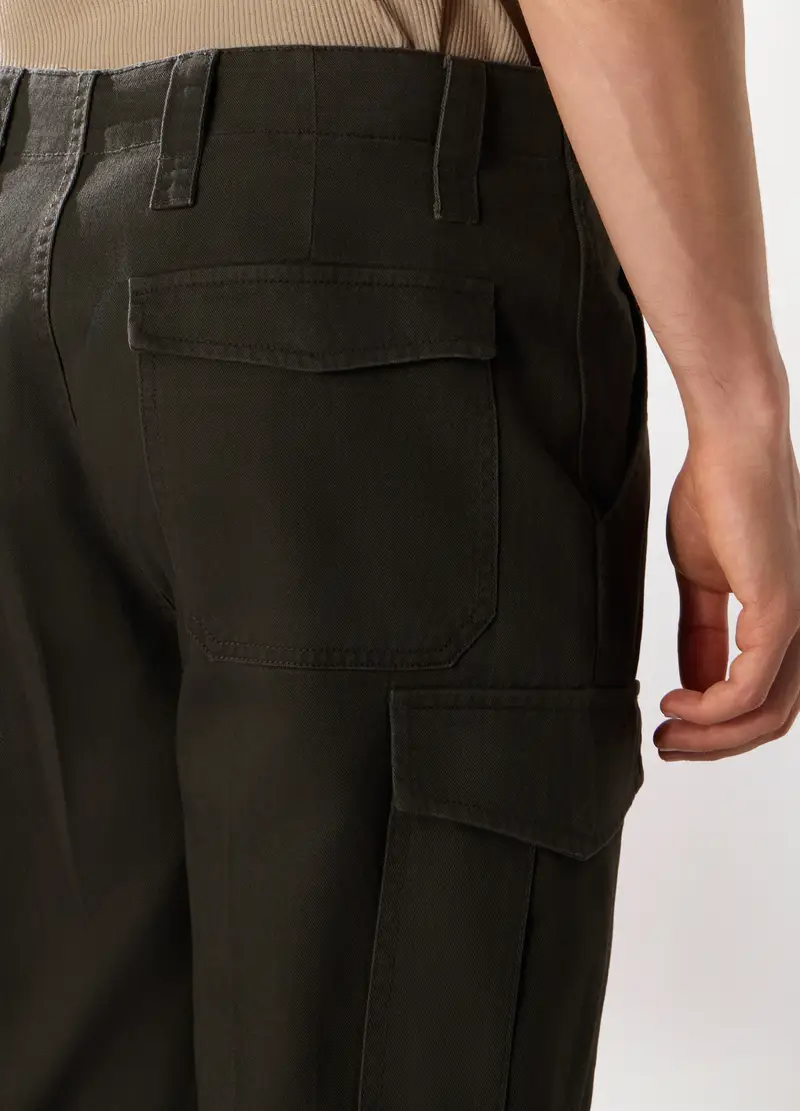 UPIM HB Pantaloni cargo Uomo Marrone 4254133 miniatura 3