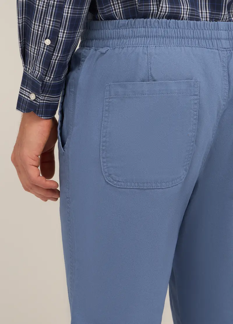 UPIM HB, Pantaloni Chino In Twill Di Puro Cotone Uomo, Azzurro cielo, Taglia: 50 miniatura 2