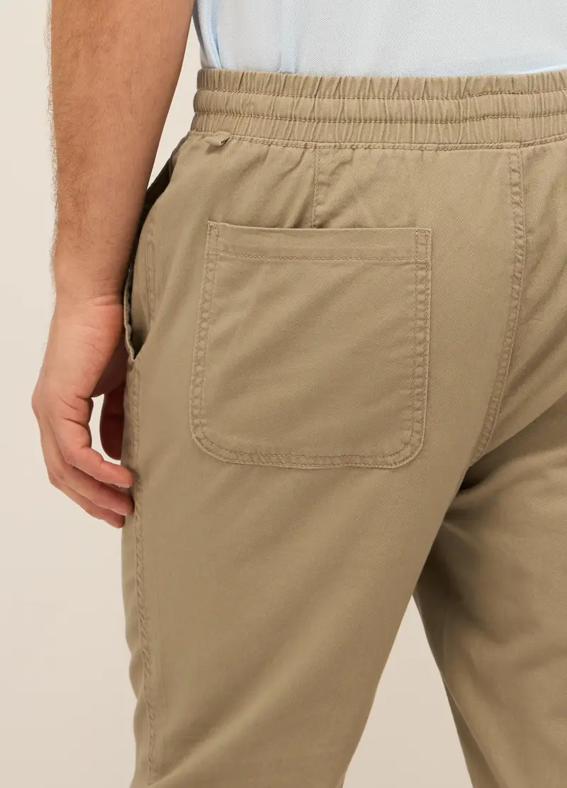 UPIM HB, Pantaloni Chino In Twill Di Puro Cotone Uomo, Corda, Taglia: 44 miniatura 2