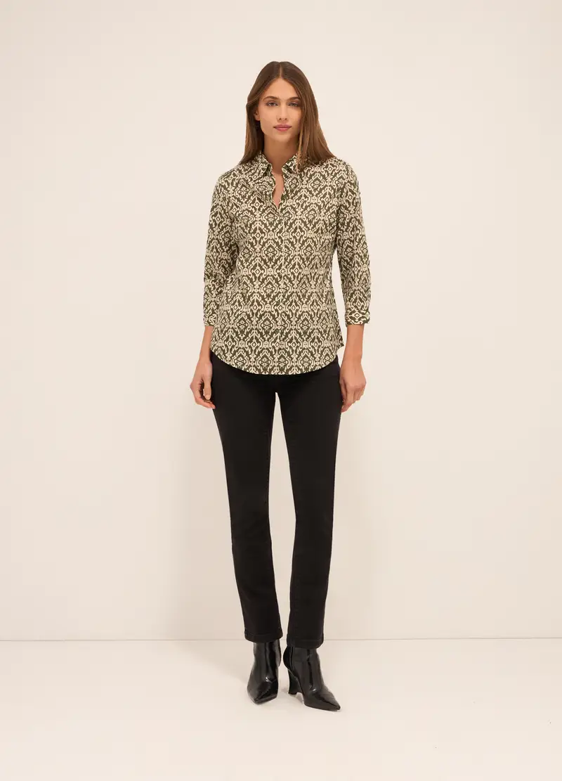 UPIM HB, Pantaloni In Denim Stretch Donna, Nero, Taglia: 42