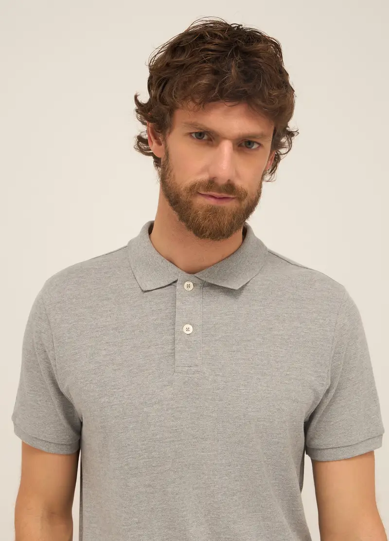 UPIM HB Polo Uomo Grigio 970944 miniatura 2