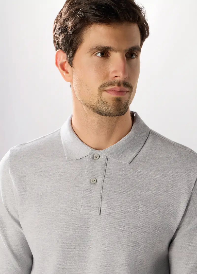 UPIM HB Polo Uomo Grigio 4254517 miniatura 3