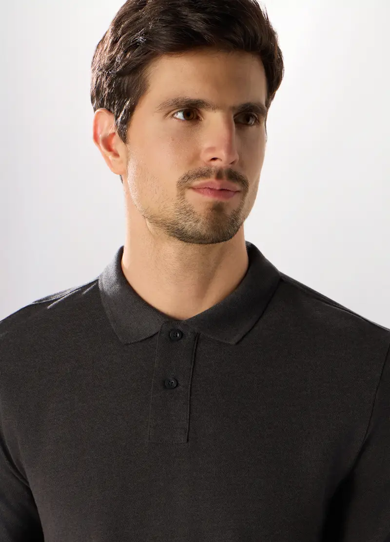 UPIM HB Polo Uomo Grigio 4254522 miniatura 3