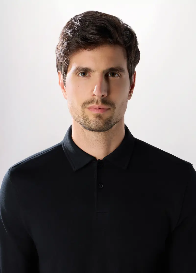 UPIM HB Polo Uomo Nero 4288700 miniatura 3