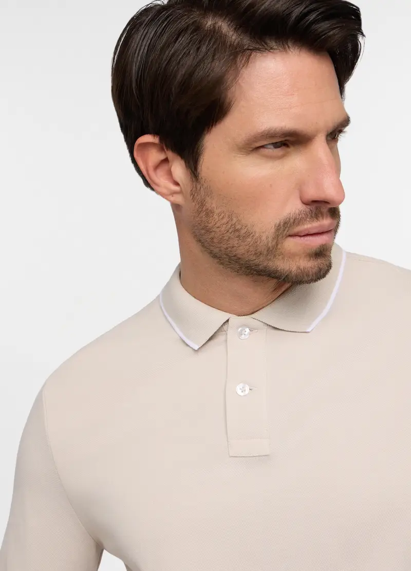 UPIM HB Polo Uomo Beige 4320143 miniatura 3