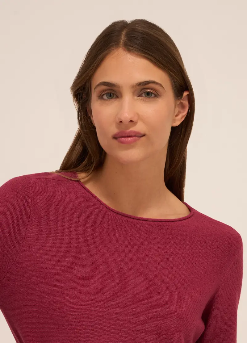 UPIM HB, Pullover Effetto Cashmere Donna, Rosso fragola, Taglia: S miniatura 2