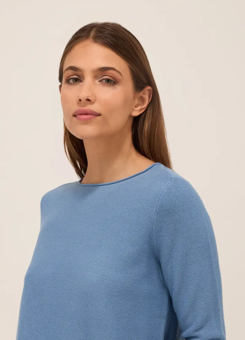 UPIM HB, Pullover Tricot Donna, Azzurro chiaro, Taglia: M miniatura 2