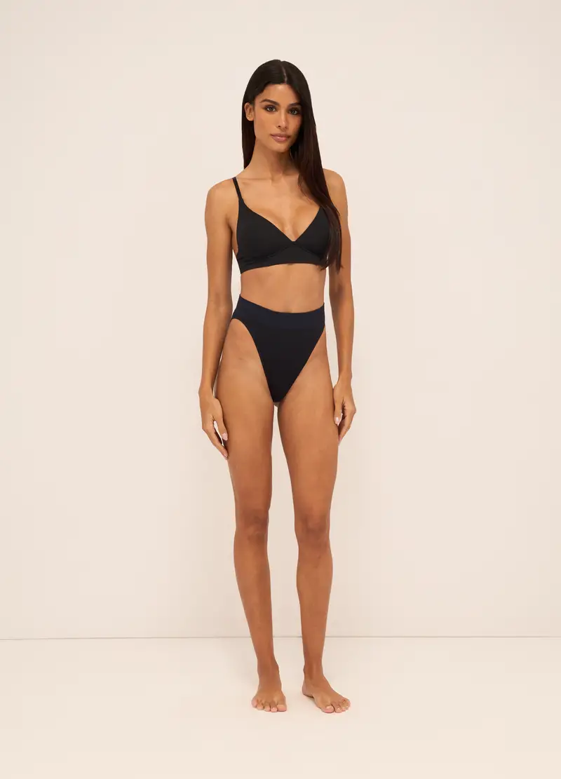 UPIM HB, Reggiseno A Triangolo Con Ferretto, Donna, Nero, Taglia: 2B