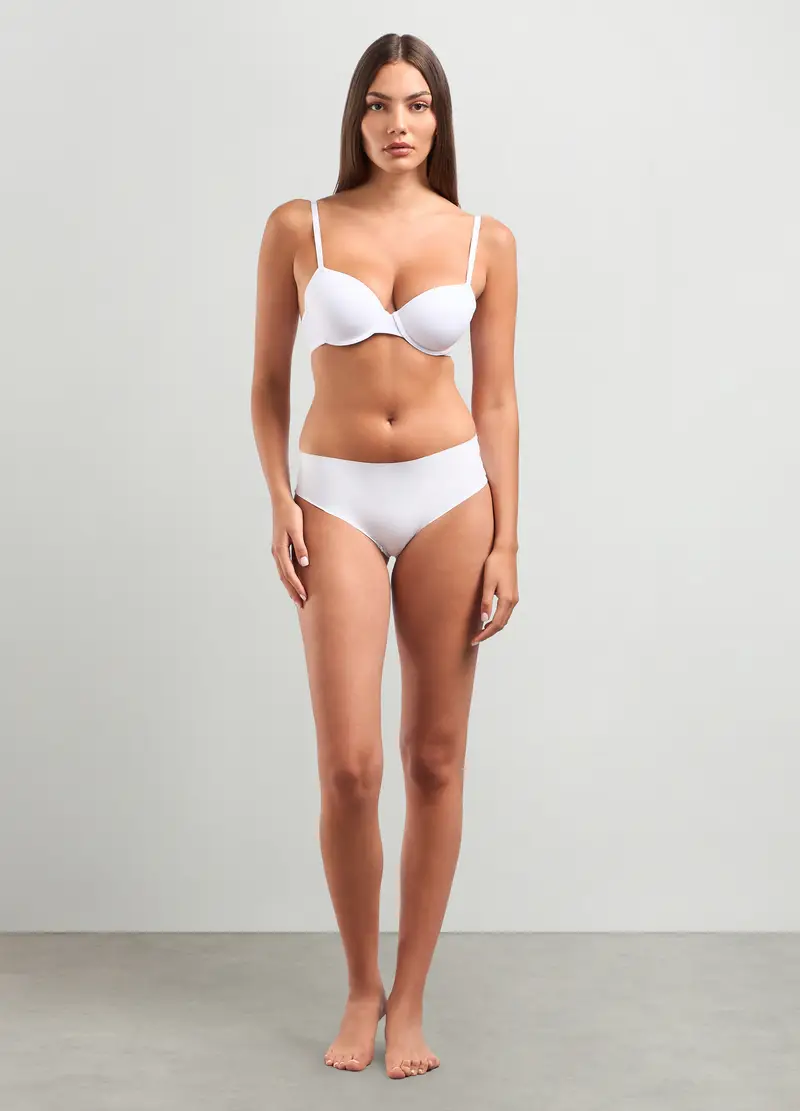 UPIM HB, Reggiseno Ferretto In Tinta Unita Donna, Bianco, Taglia: 2B