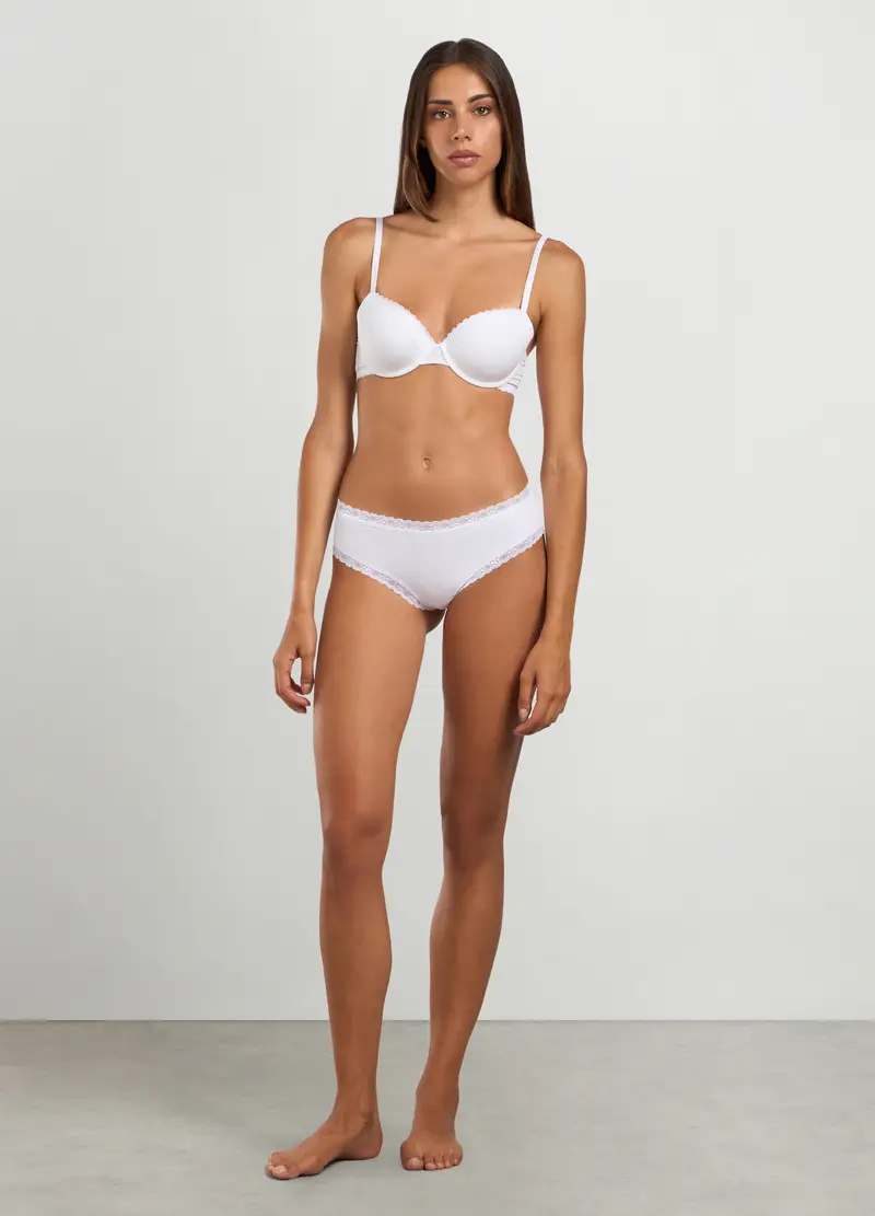 UPIM HB, Reggiseno Fibra Di Bamboo, Donna, Bianco, Taglia: 2B