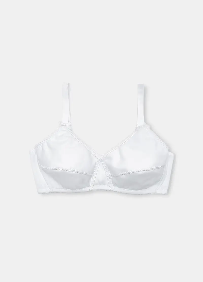 UPIM HB, Reggiseno Soft Con Fiocchetti, Donna, Bianco, Taglia: 3C